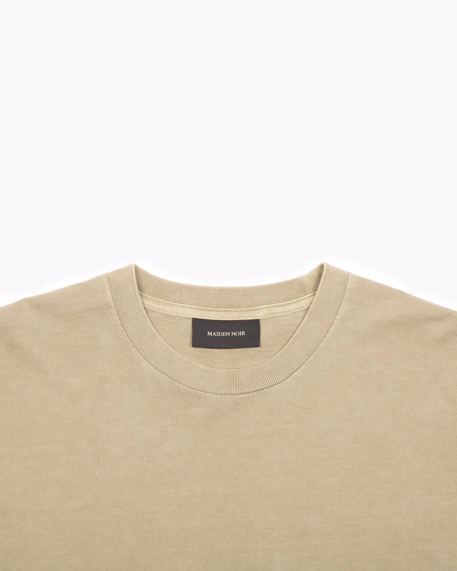 Natural Dyed Block SS Jersey - Lichen