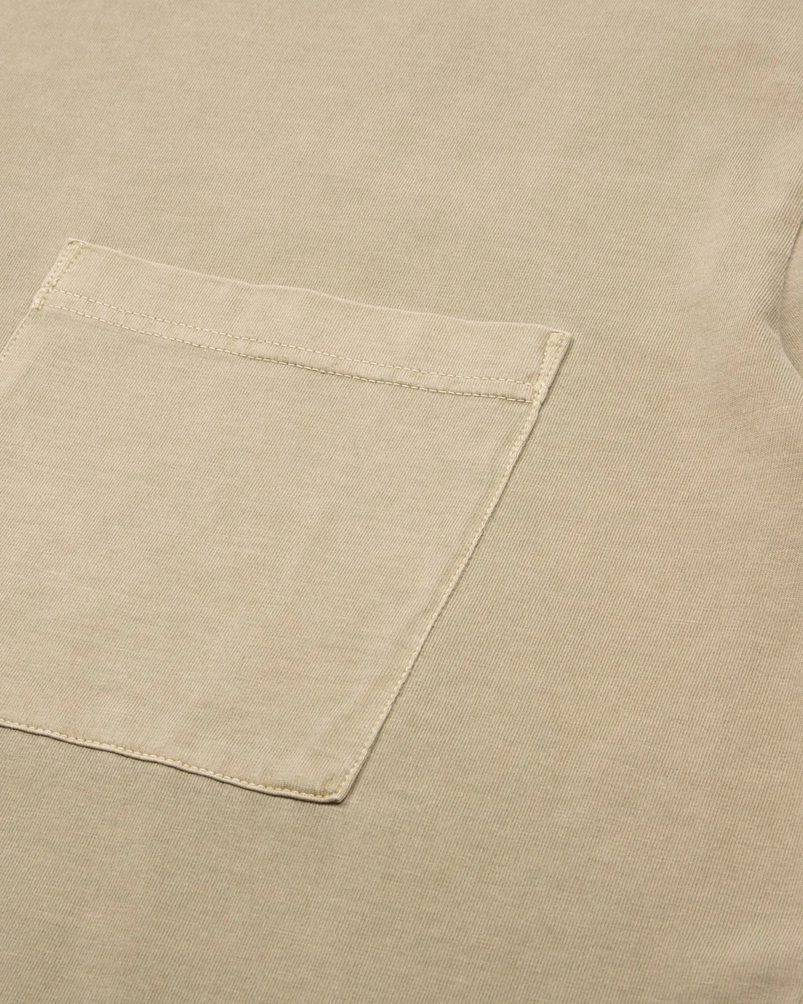 Natural Dyed Block SS Jersey - Lichen