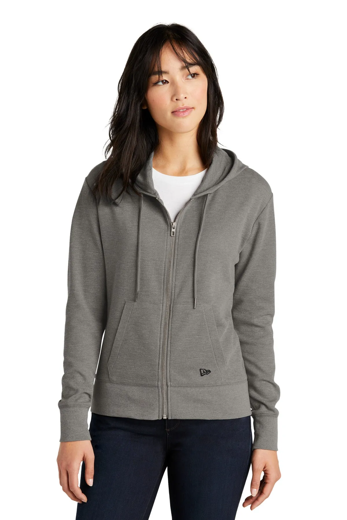 New Era Ladies Thermal Full-Zip Hoodie LNEA141