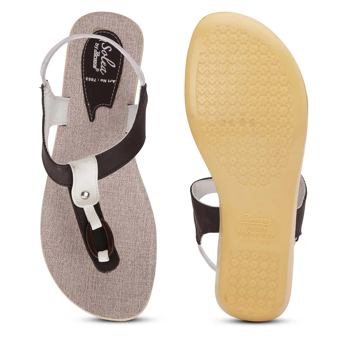 Paragon PU7083L Women Sandals | Casual & Formal Sandals | Stylish, Comfortable & Durable | For Daily & Occasion Wear