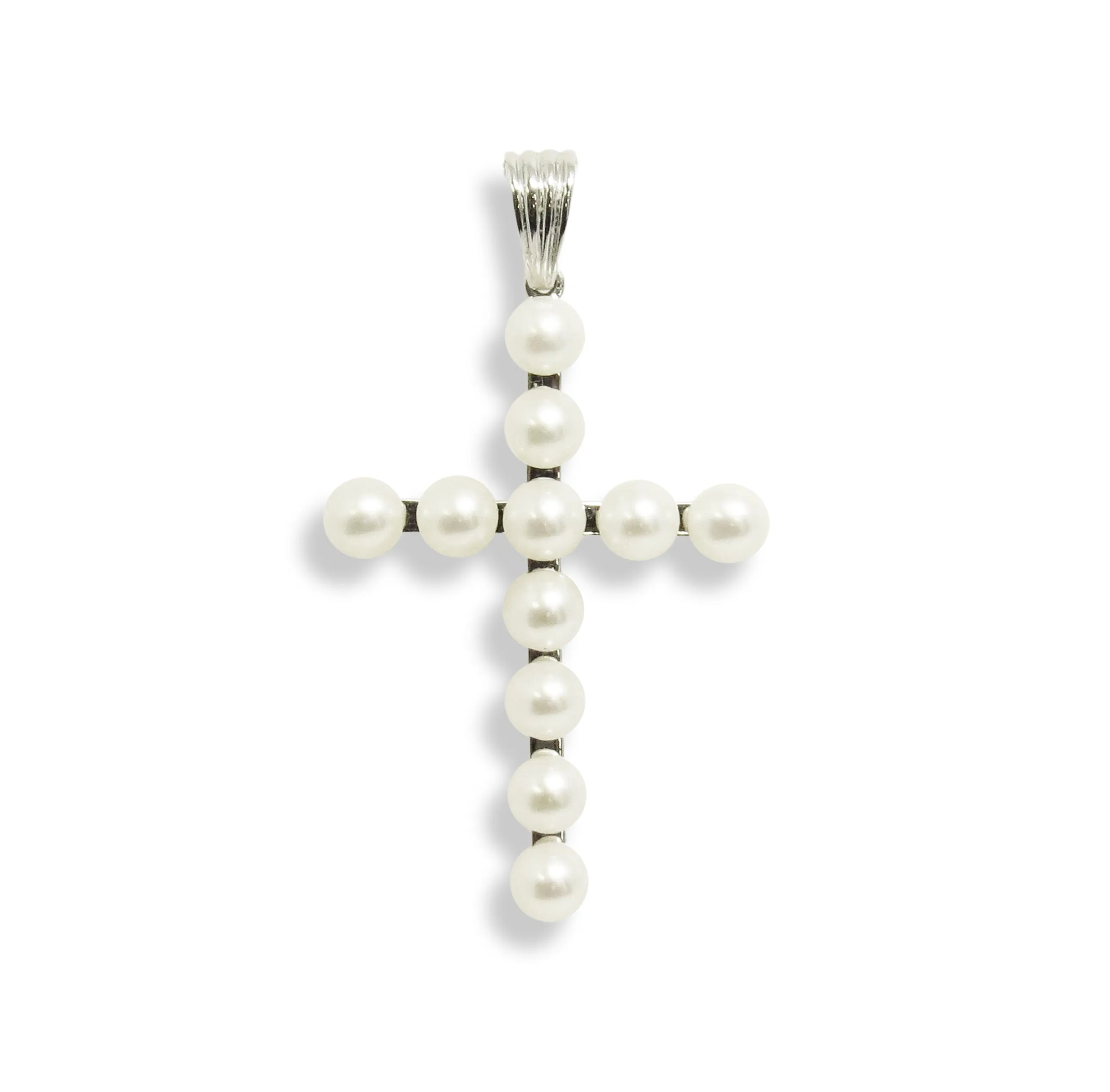 Pearl Cross Pendant