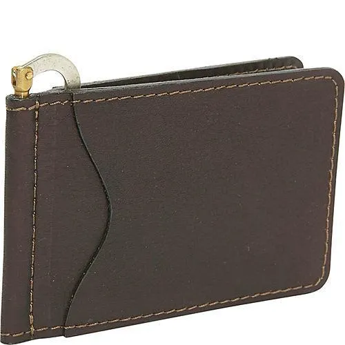 Piel Leather Bi-Fold Money Clip