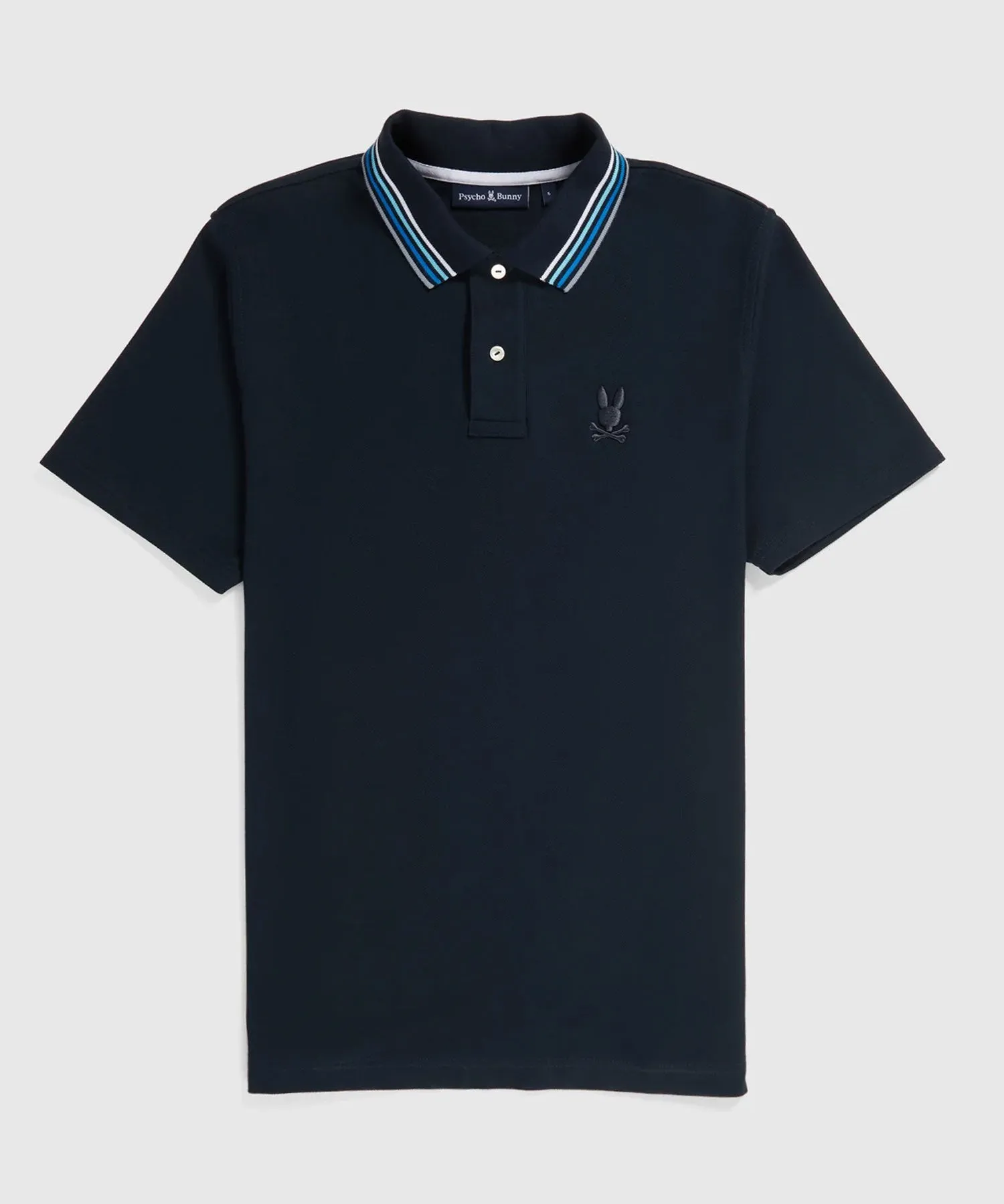 Psycho Bunny Athens Pique Polo - Navy