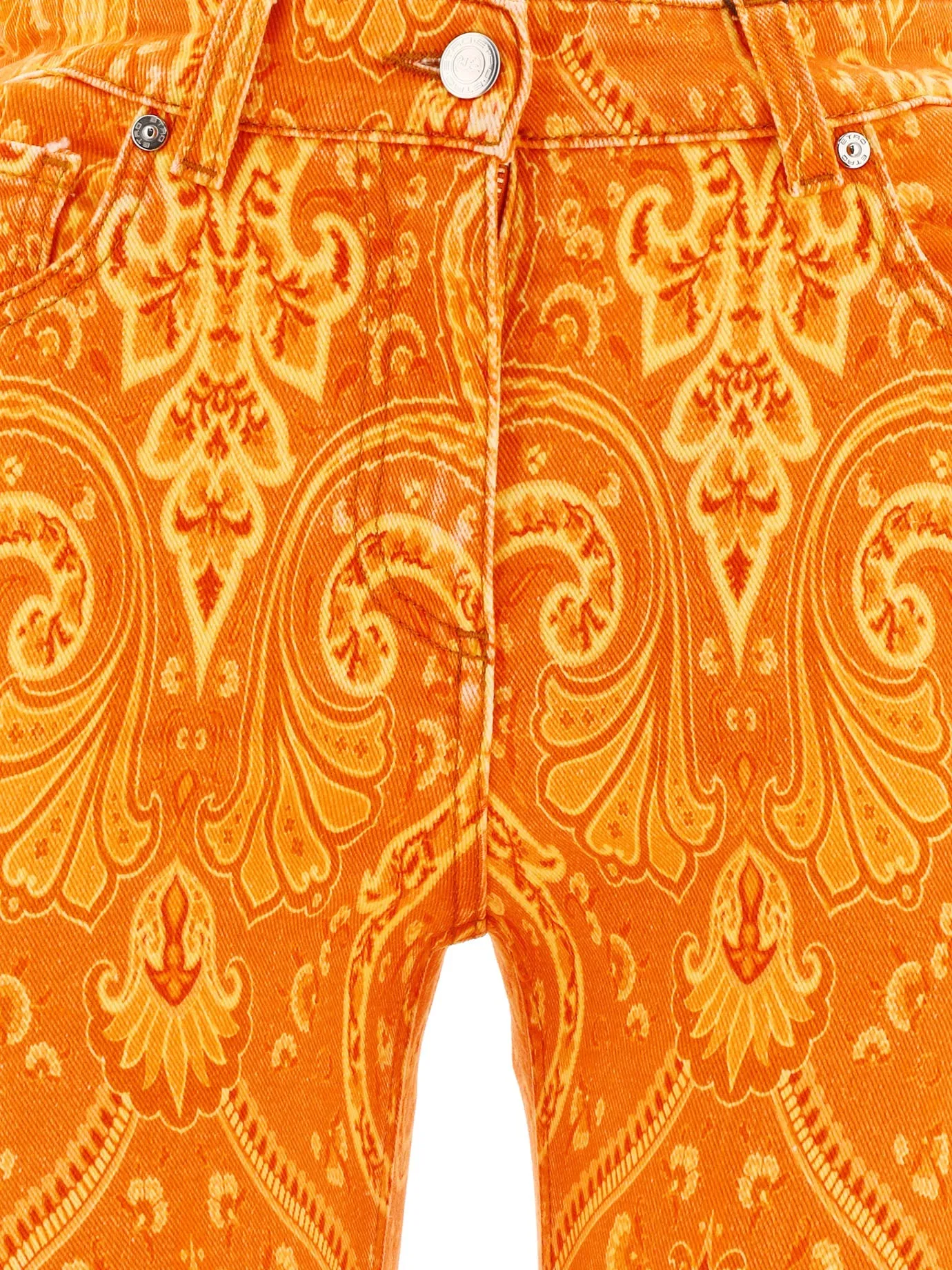 "PAISLEY FLARED" JEANS