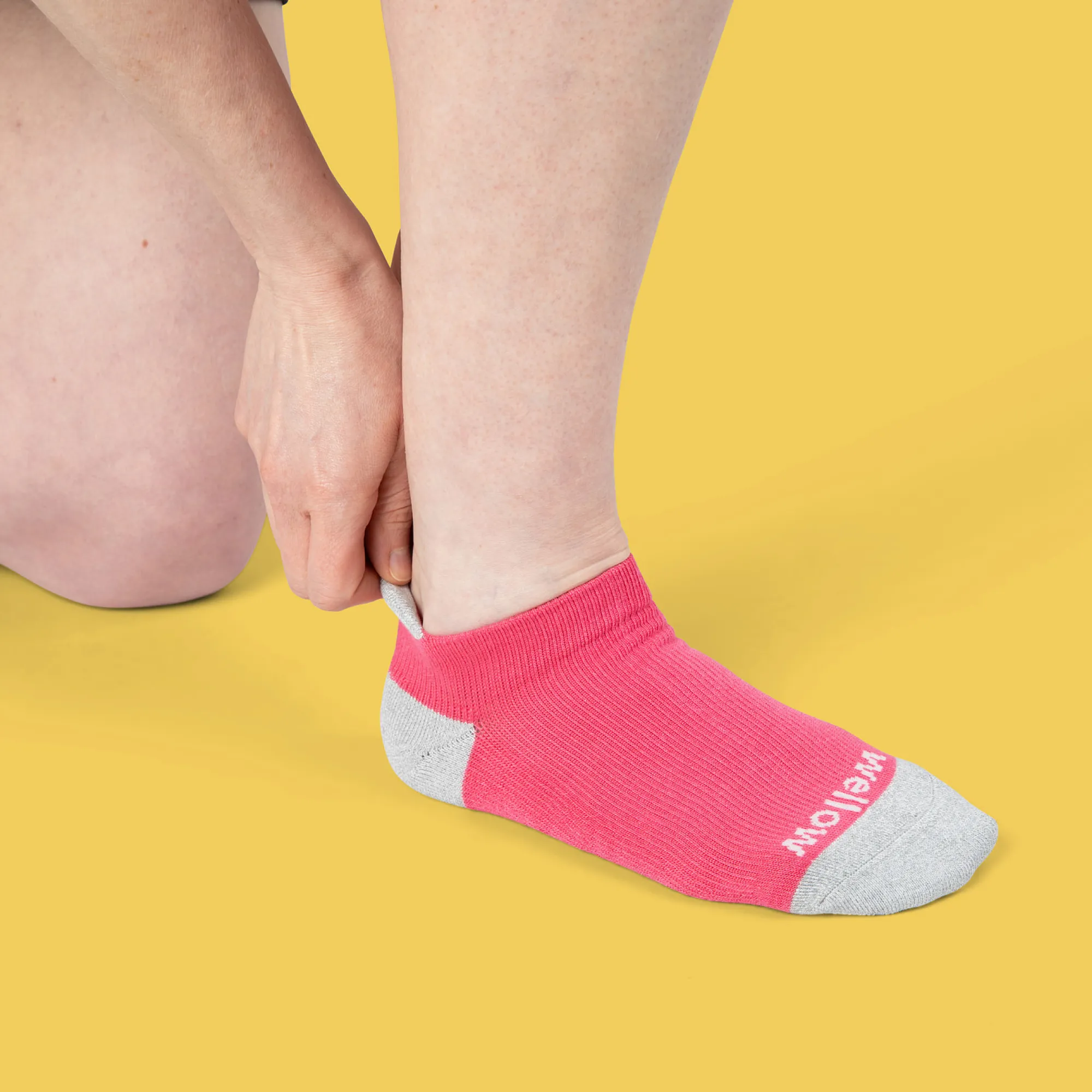 Raspberry - Ankle Sock - 3 Pack