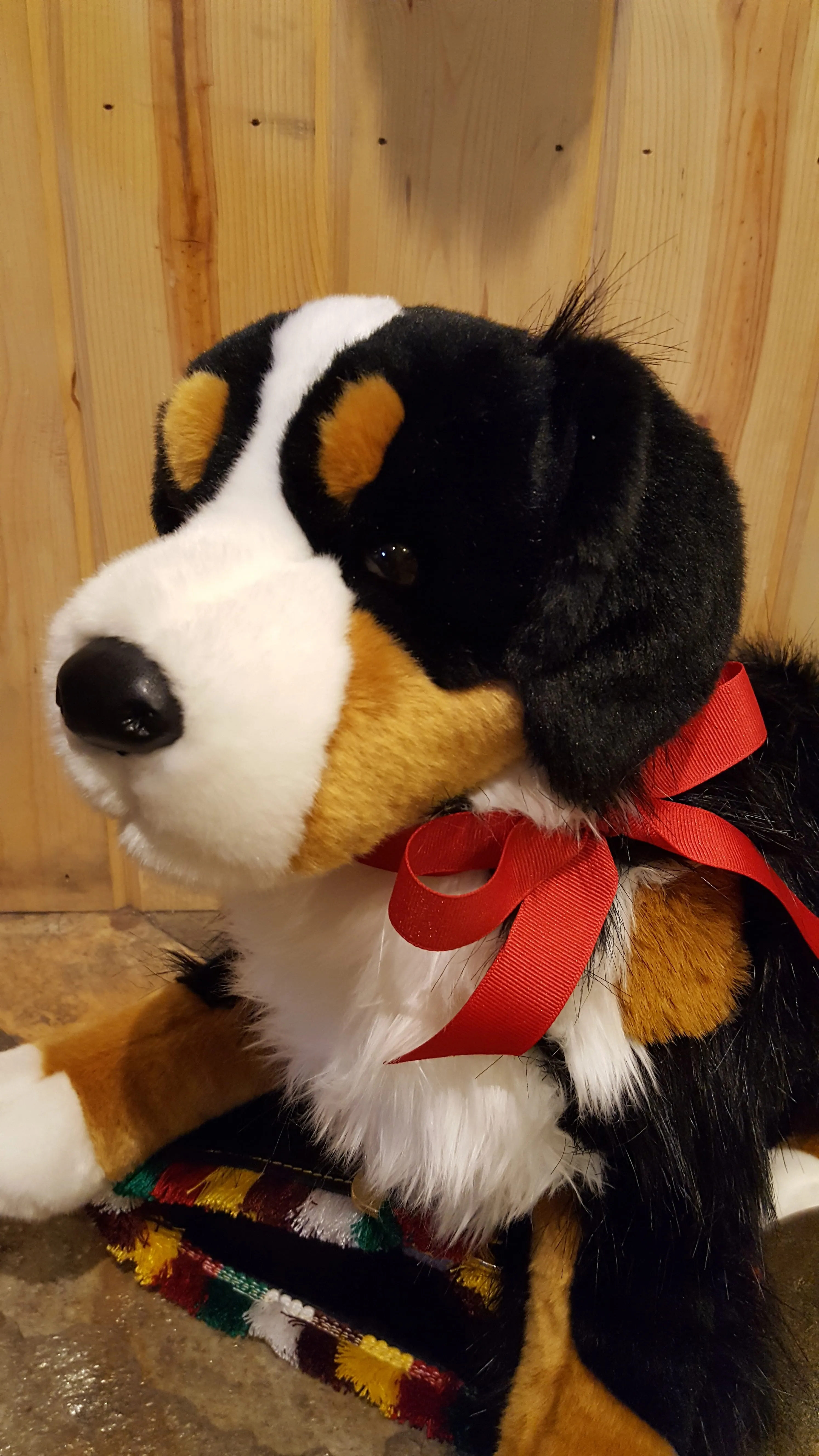 Signature "Alpen Schatz" Stuffed Bernese Mountain Dogs