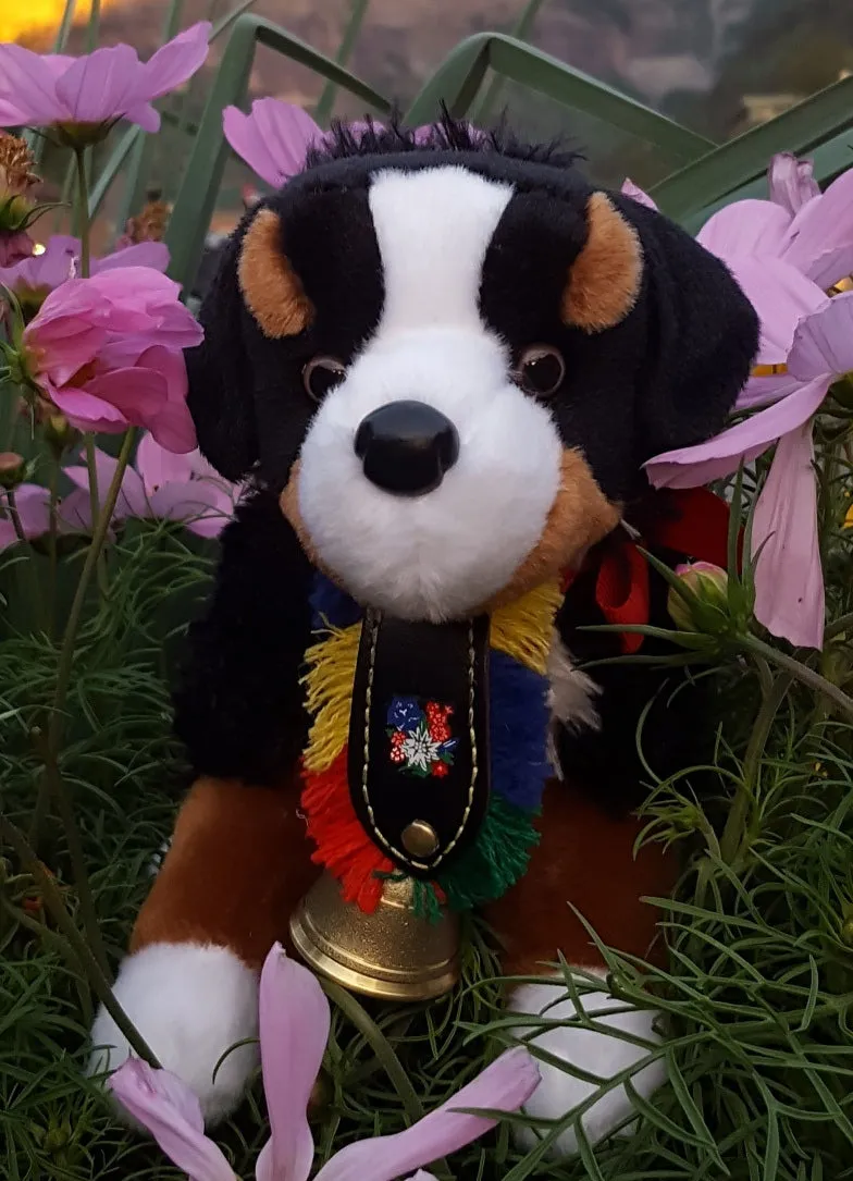 Signature "Alpen Schatz" Stuffed Bernese Mountain Dogs