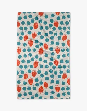 Star Spangled Berry Tea Towel