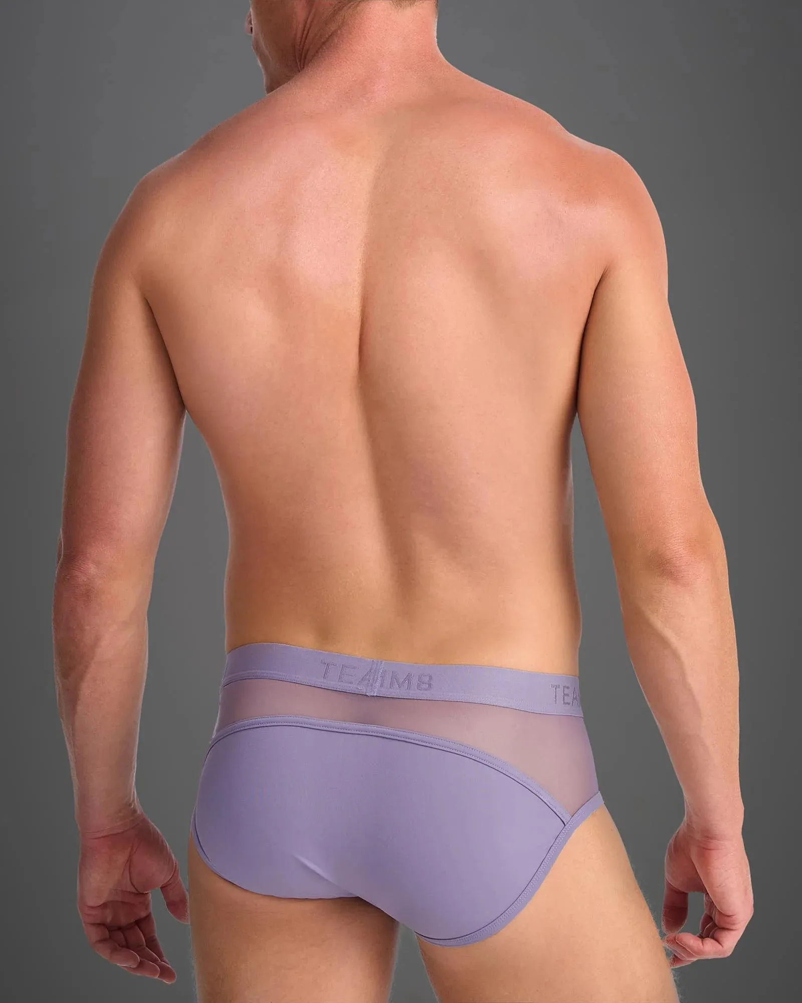 Teamm8 Score Sheer brief mesh lilac