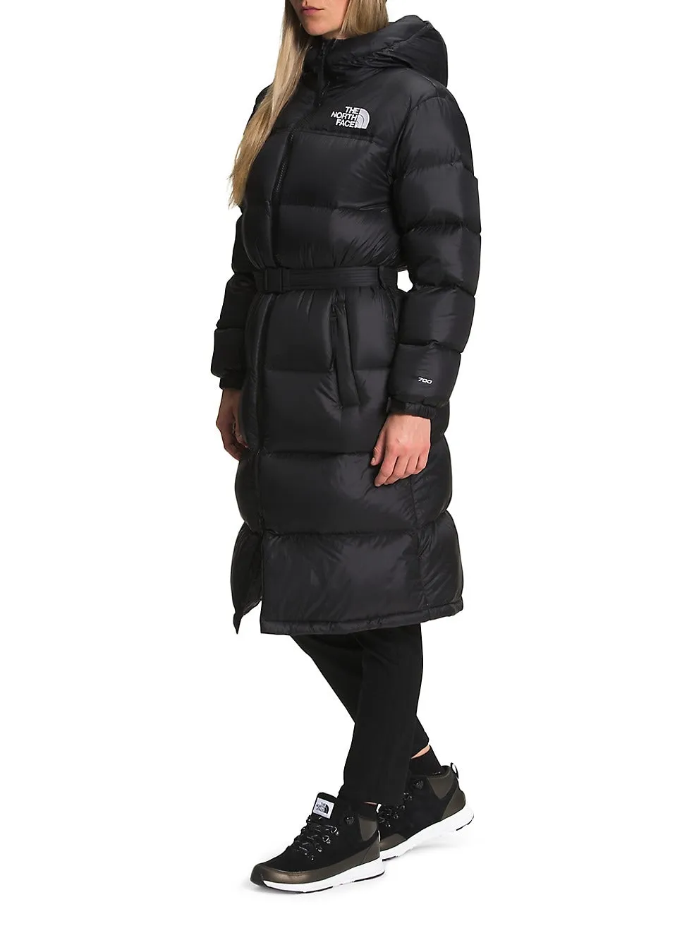 The North Face Women's Nuptse Belt Long Parka