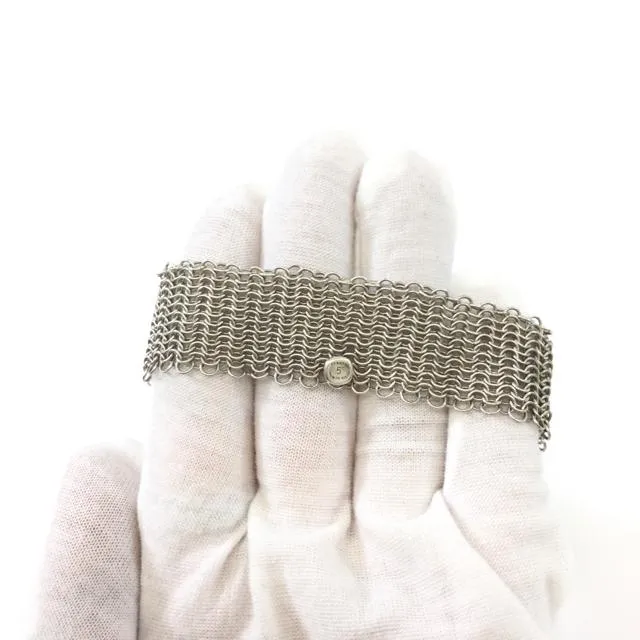 Tiffany & Co. Elsa Peretti Woven Sterling Silver Bracelet