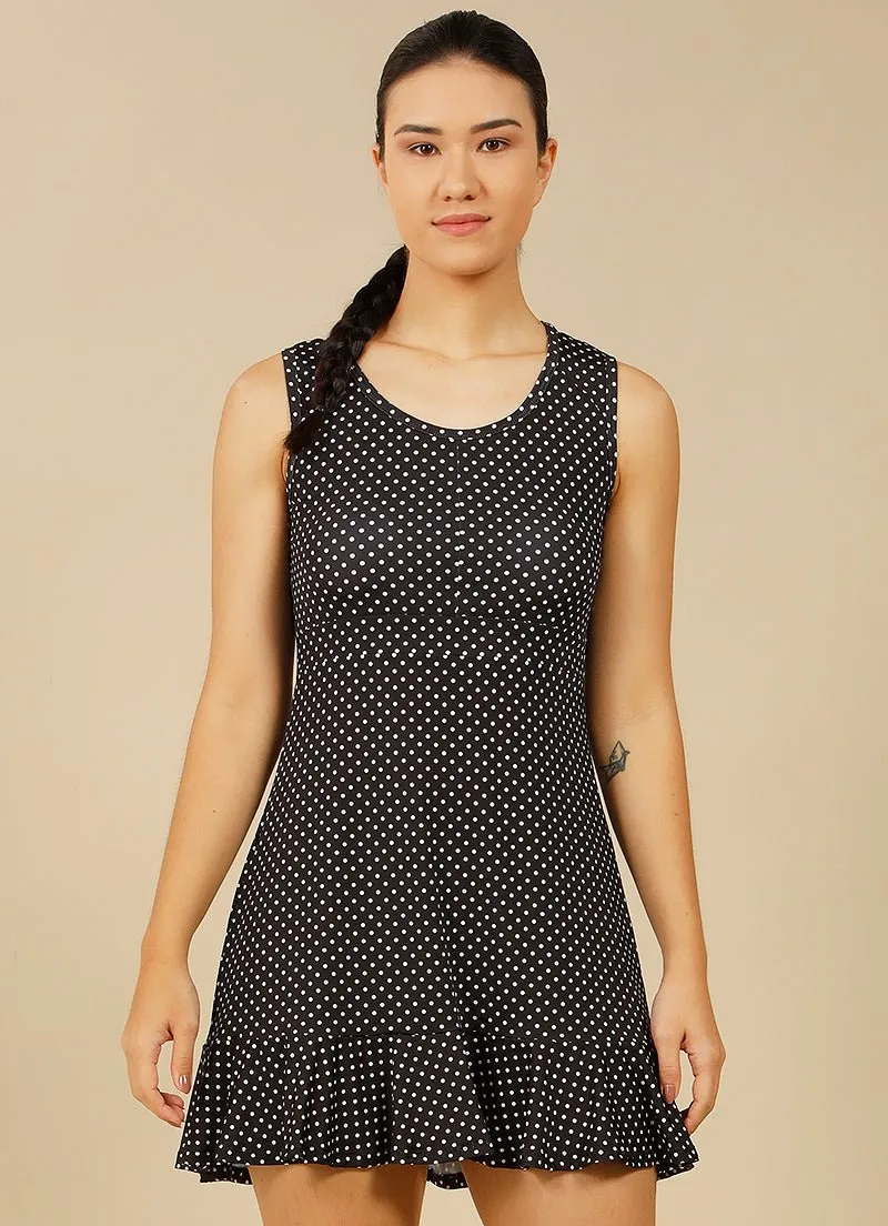 Up Dress (Black Polka Dot)