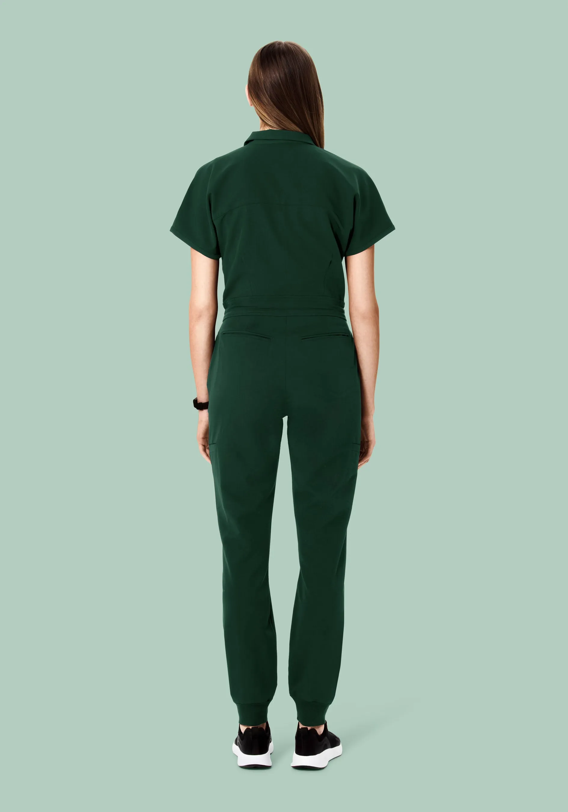 Women's Jumpsuit Midnight Green