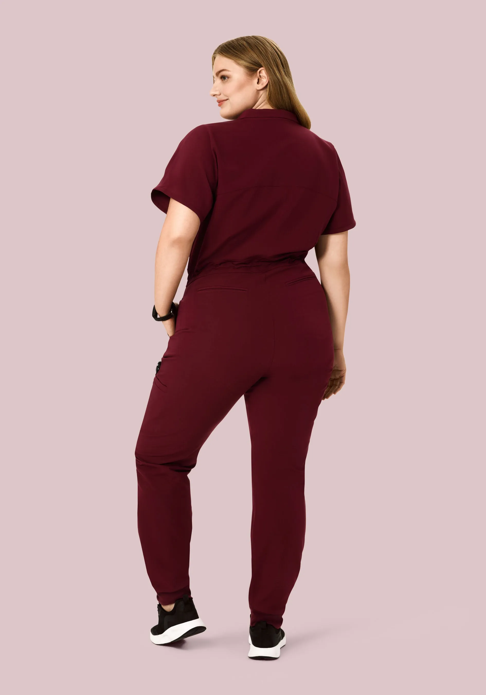 Women's Jumpsuit Wine