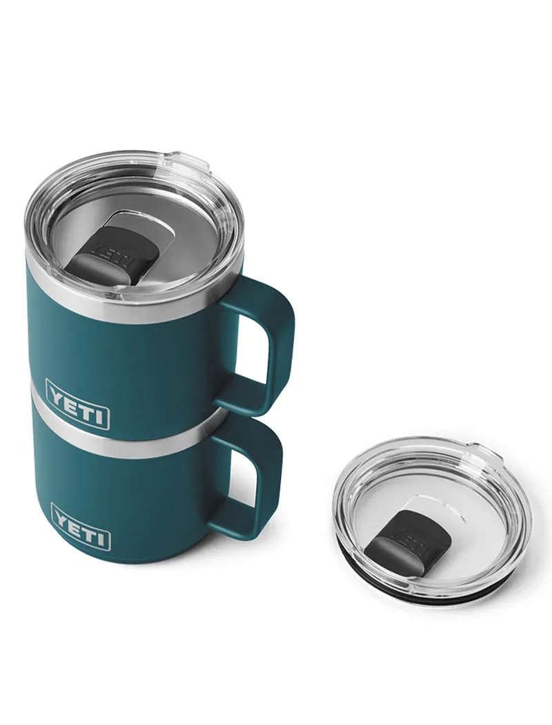 YETI Rambler 14oz Stackable Mug MS Agave Teal